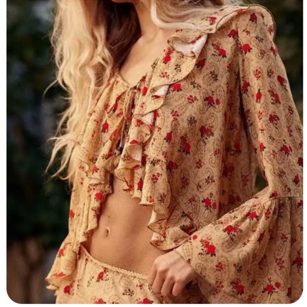 Spell Fleur Frill Butterscotch Set Small - Picture 3 of 7